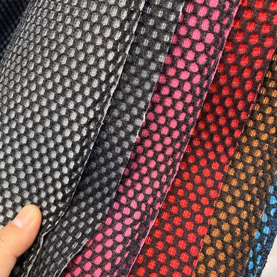 Tecido de malha Sandwidh de boa qualidade para assento de carro/ cadeiras/ colchão/ mochila/ sapato