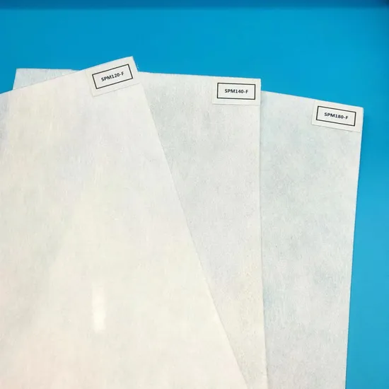 100% poliéster Spunbond de alta densidade não