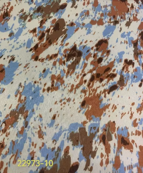 Couro de sapato sintético PU de microfibra de alta qualidade fabricado na China