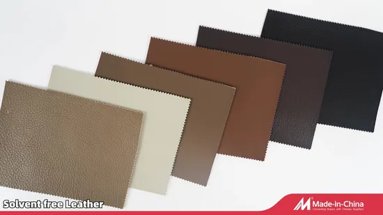 Couro sintético da camurça do rolo da tela do falso do couro do PVC